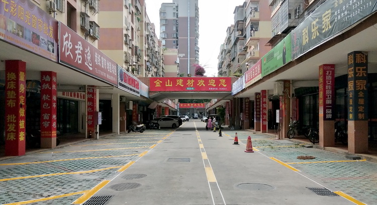 厦门金山建材城小区路线划线(图4)